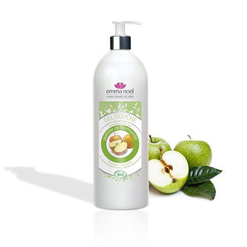 gel douche pomme de Normandie Emma Noël