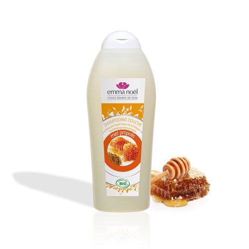 shampoing douche miel propolis Emma Noël