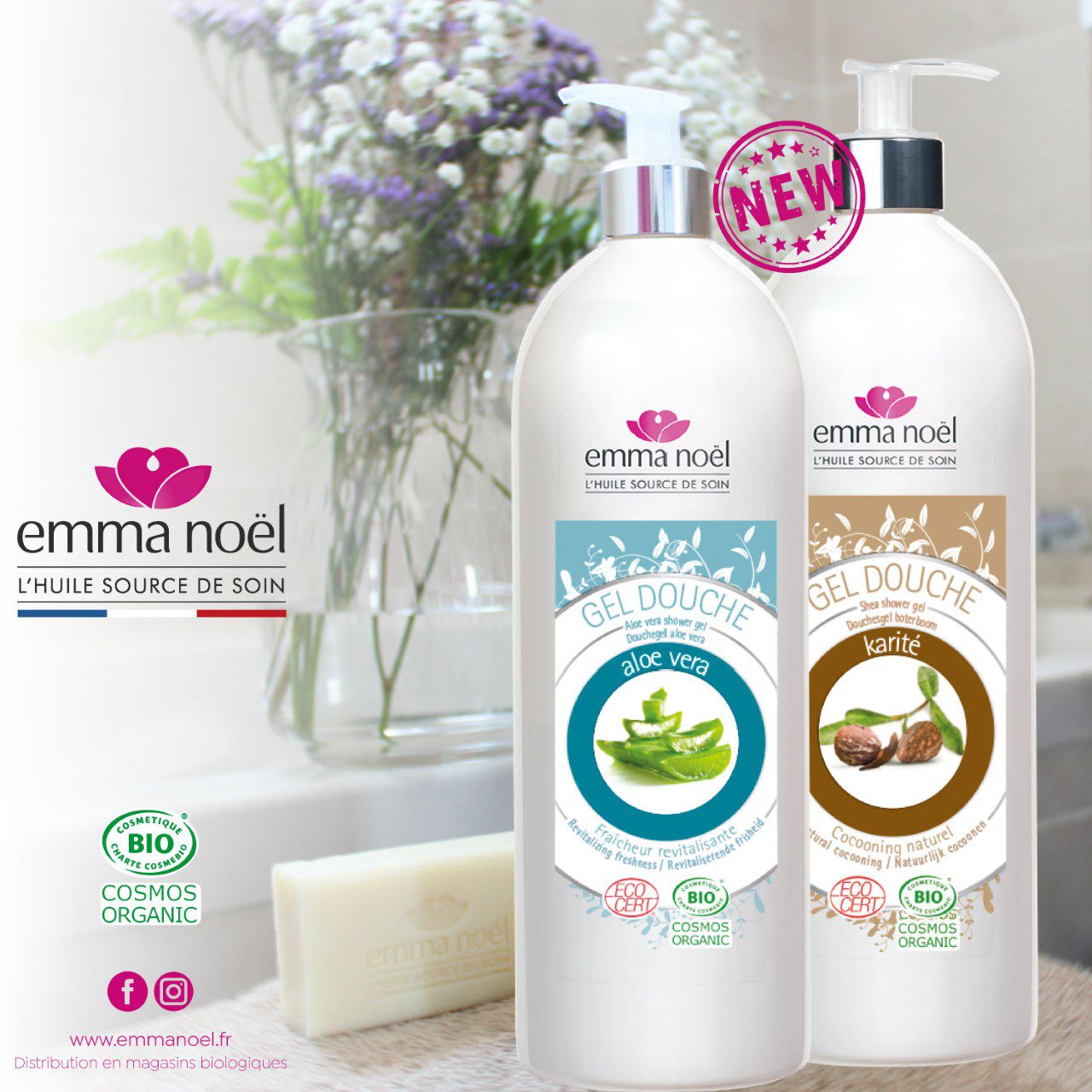 Emma Noël -- Gel douche citron de sicile bio - 1 L main image 0